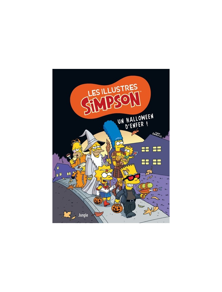 Les illustres Simpson - Tome 3 Un Halloween d'enfer - Matt Groening - JUNGLE