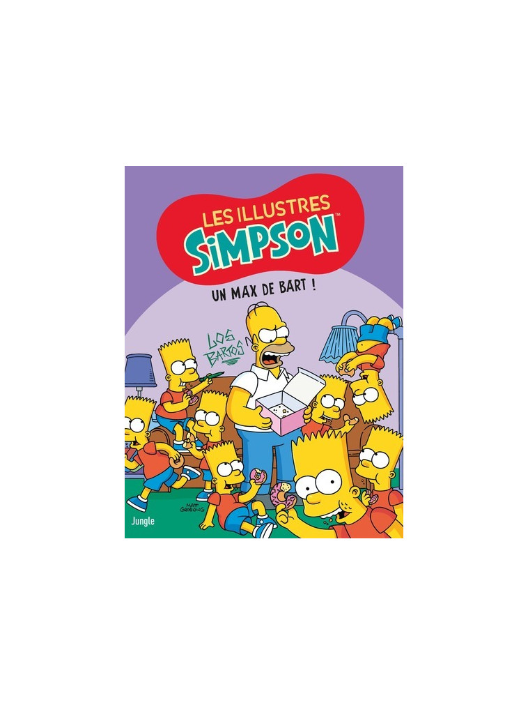 Les Illustres Simpson - Tome 4 Un max de Bart ! - Matt Groening - JUNGLE