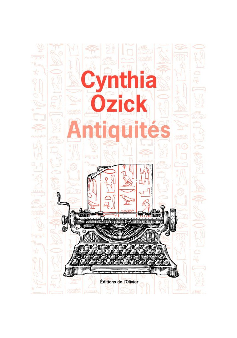 Antiquités - Cynthia Ozick - OLIVIER