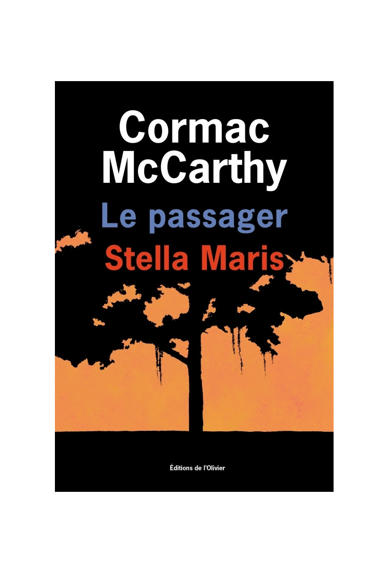 Coffret Le Passager + Stella Maris - Cormac McCarthy - OLIVIER