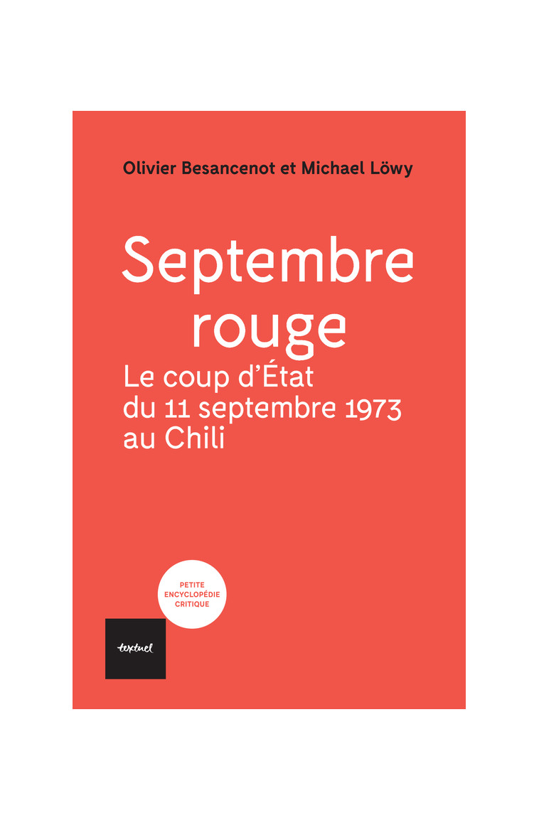 Septembre rouge - OIivier Besancenot - TEXTUEL