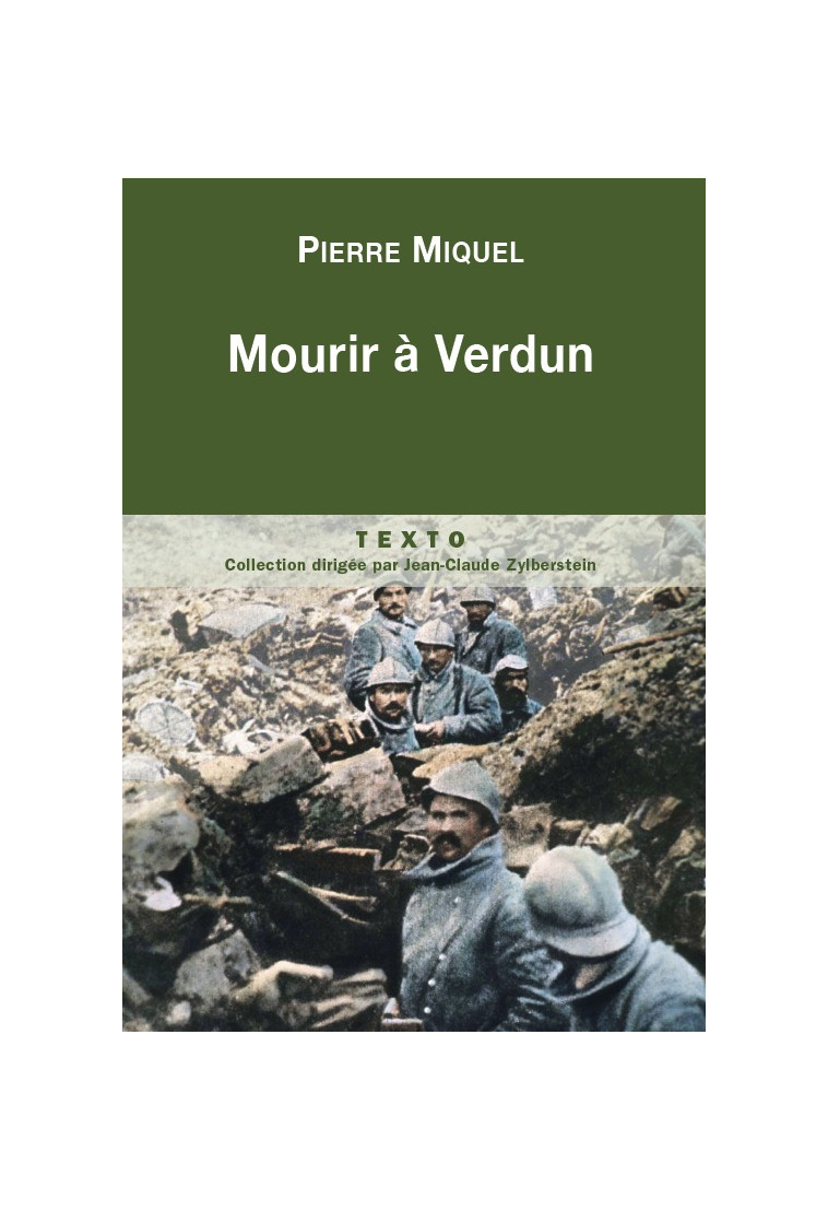 MOURIR A VERDUN - Pierre Miquel - TALLANDIER