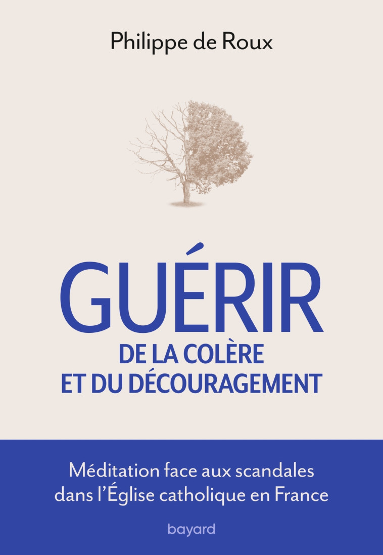 Guérir de la colère et du découragement - Méditation face aux scandales de l'Eglise Catholique - Philippe de Roux - BAYARD ADULTE