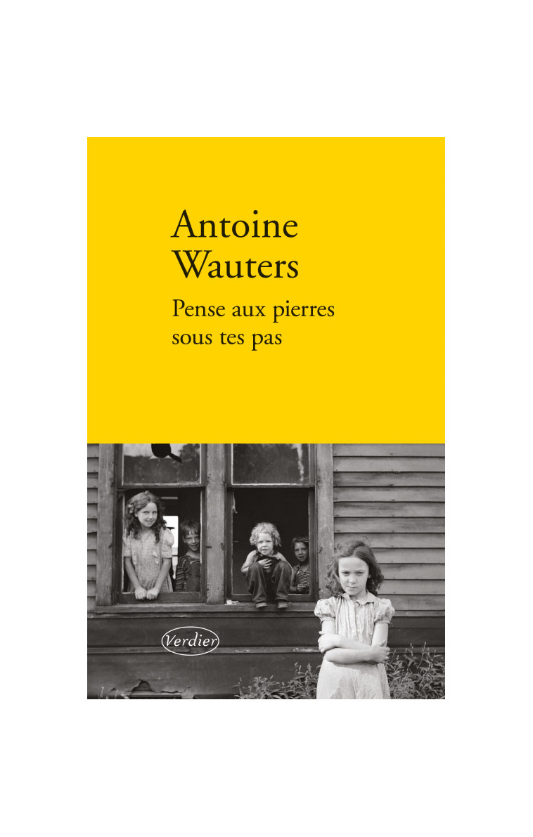 Pense aux pierres sous tes pas - Antoine Wauters - VERDIER