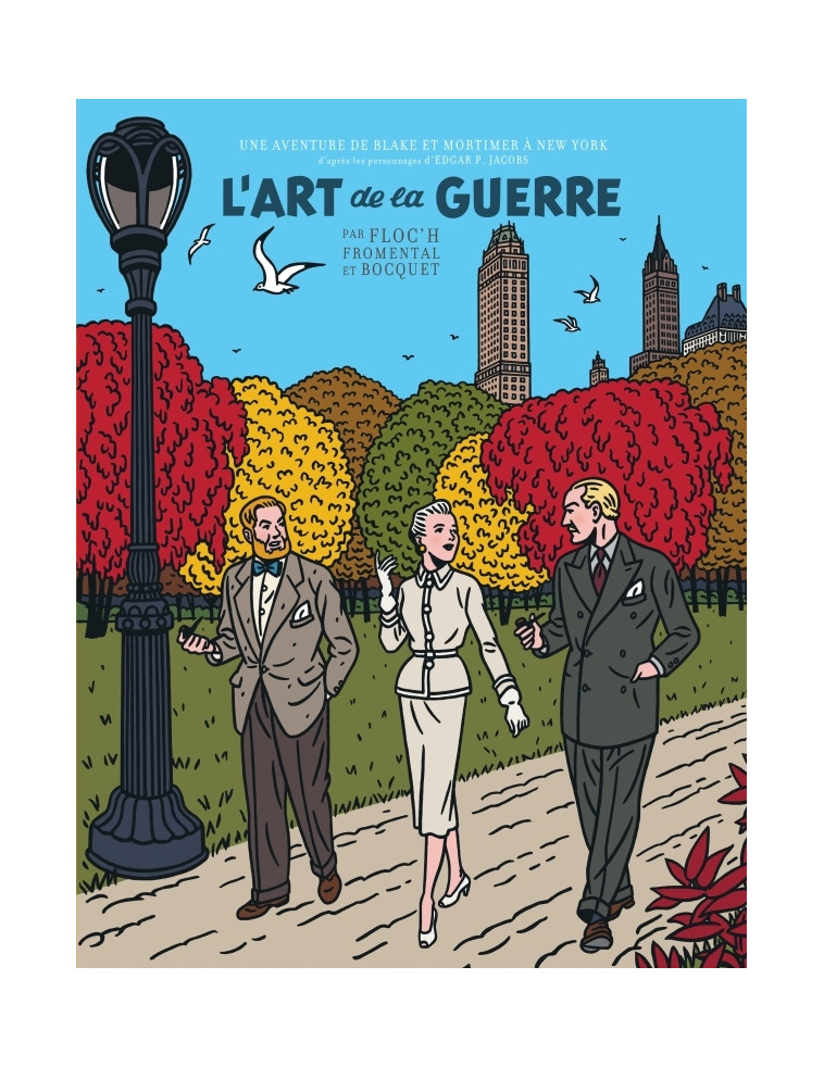 Un autre regard sur Blake & Mortimer - L'Art de la guerre -  Floc'h - BLAKE MORTIMER