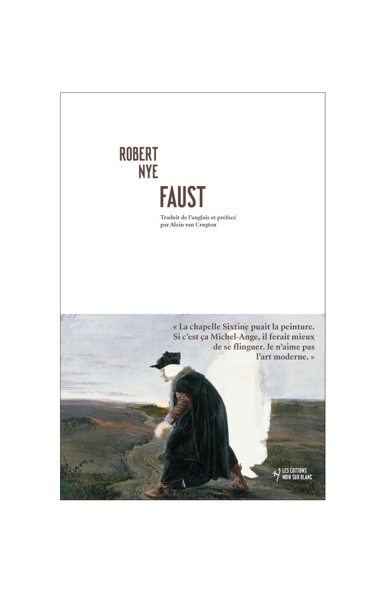 Faust - Robert Nye - NOIR BLANC