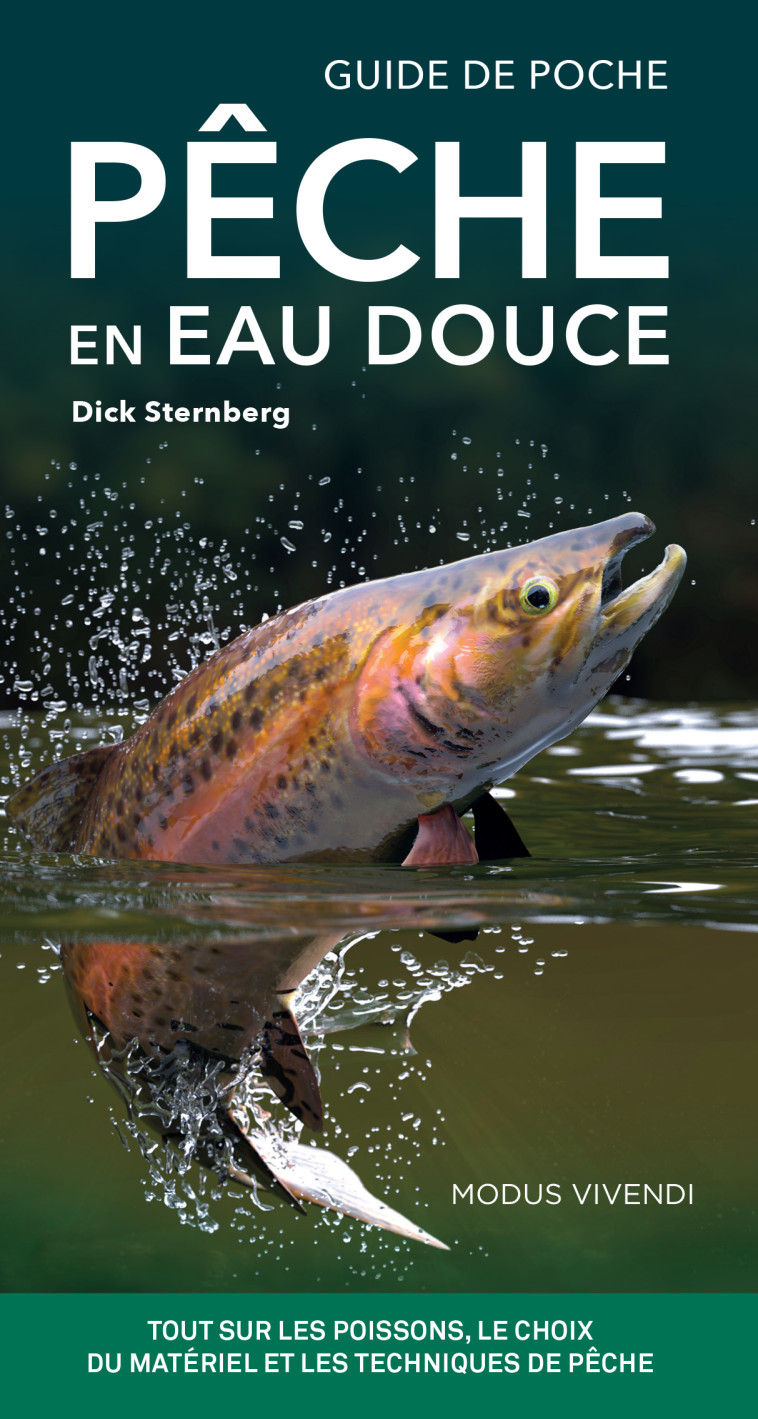 Guide de poche Pêche en eau douce - Dick Sternberg - MODUS VIVENDI