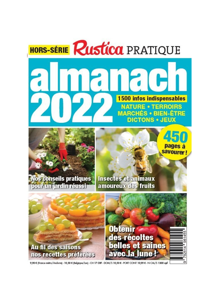 Hors Série Rustica Pratique ALMANACH 2022 - Sabine JEANNIN DA COSTA - RUSTICA