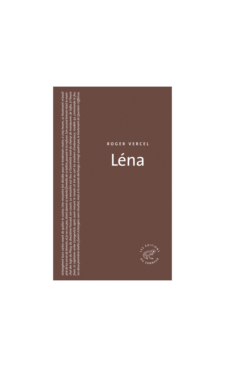 Léna - Roger Vercel - SONNEUR