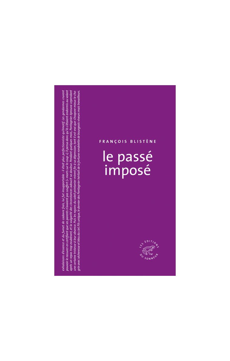 Le Passé imposé - François Blistene - SONNEUR