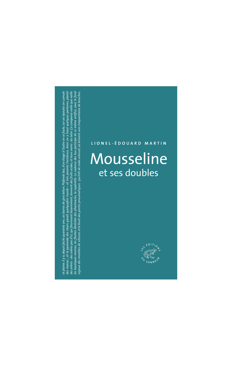 Mousseline et ses doubles - Lionel-Édouard Martin - SONNEUR