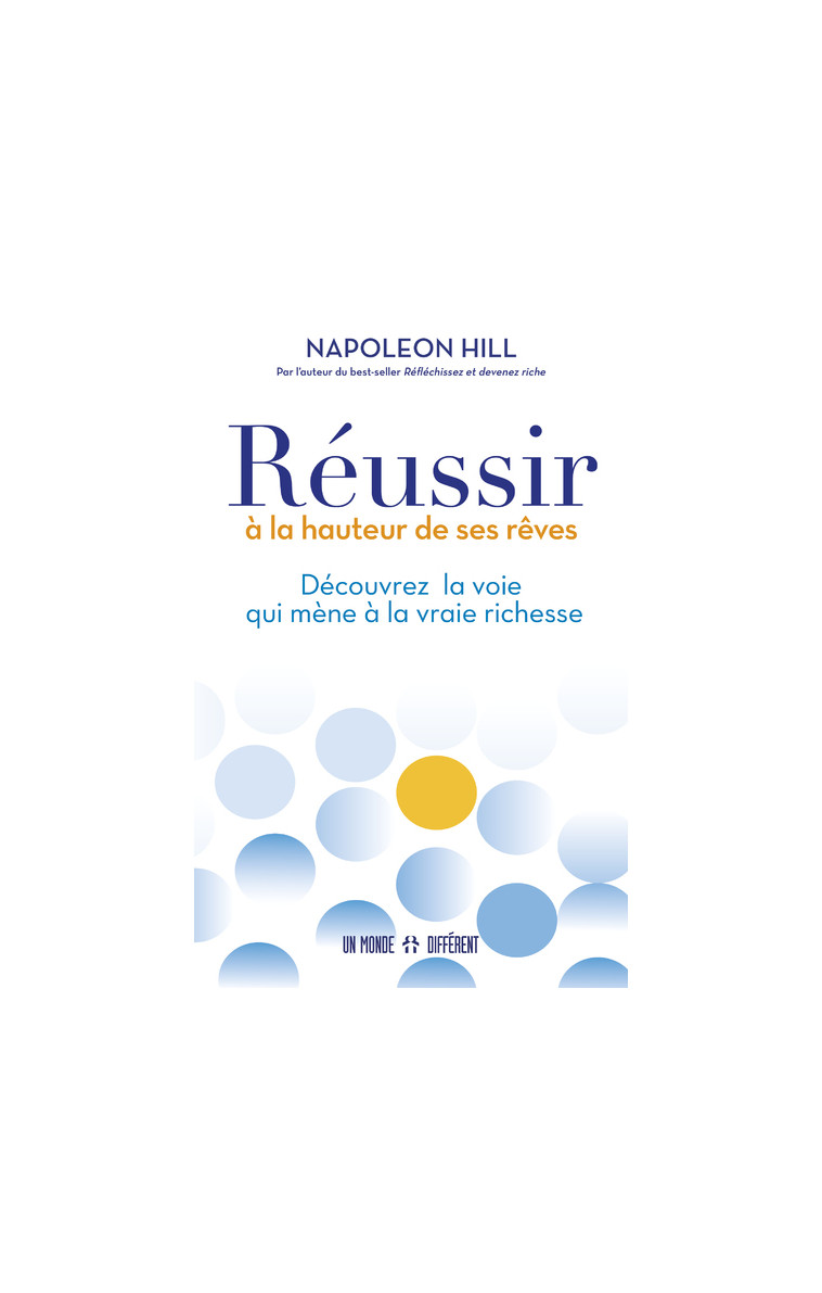 Réussir à la hauteur de ses rêves - Découvrez la voie qui mène à la vraie richesse - Napoleon Hill - MONDE DIFFERENT