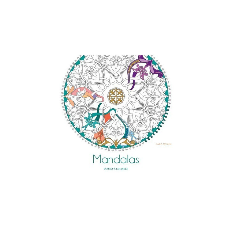 Mandalas - Dessins à colorier -  Collectif - WHITE STAR