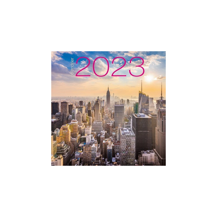 Calendrier mural 2023 New York -  Collectif - WHITE STAR