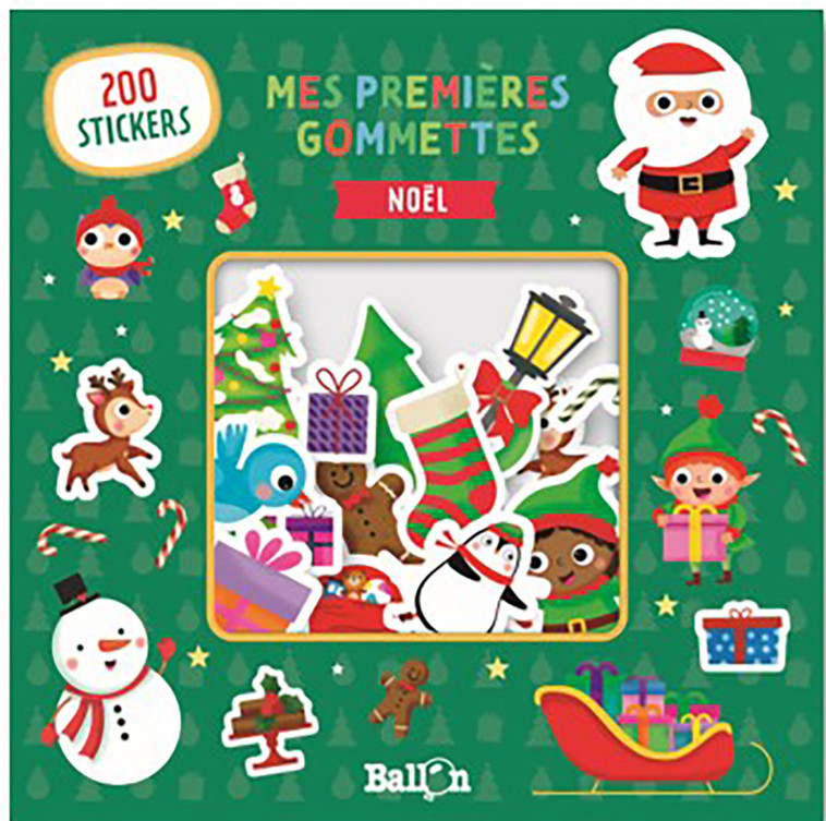 Pochette mes premières gommettes - Noël - XXX - BALLON