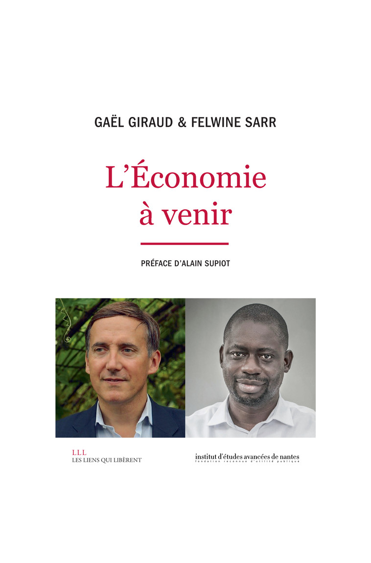 L'économie à venir - Felwine Sarr - LIENS LIBERENT