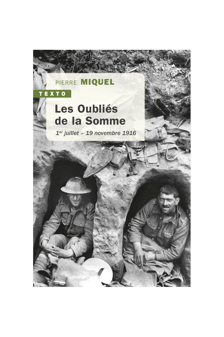 Les oubliés de la Somme - Pierre Miquel - TALLANDIER