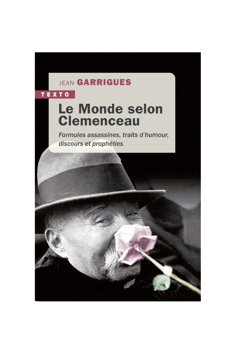 Le monde selon Clemenceau - Jean Garrigues - TALLANDIER