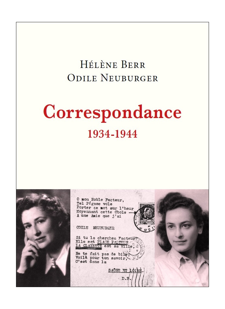 Correspondance - Odile Neuburger - TALLANDIER