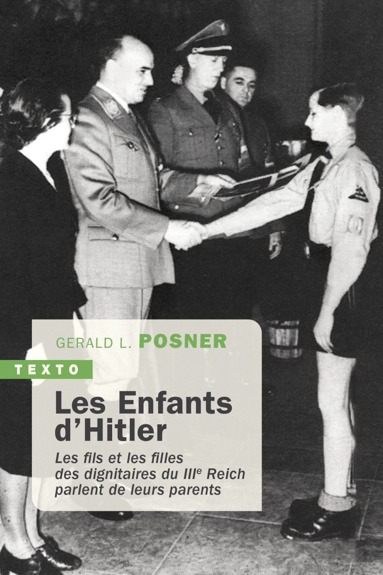 Les enfants d'Hitler - Gerald Posner - TALLANDIER