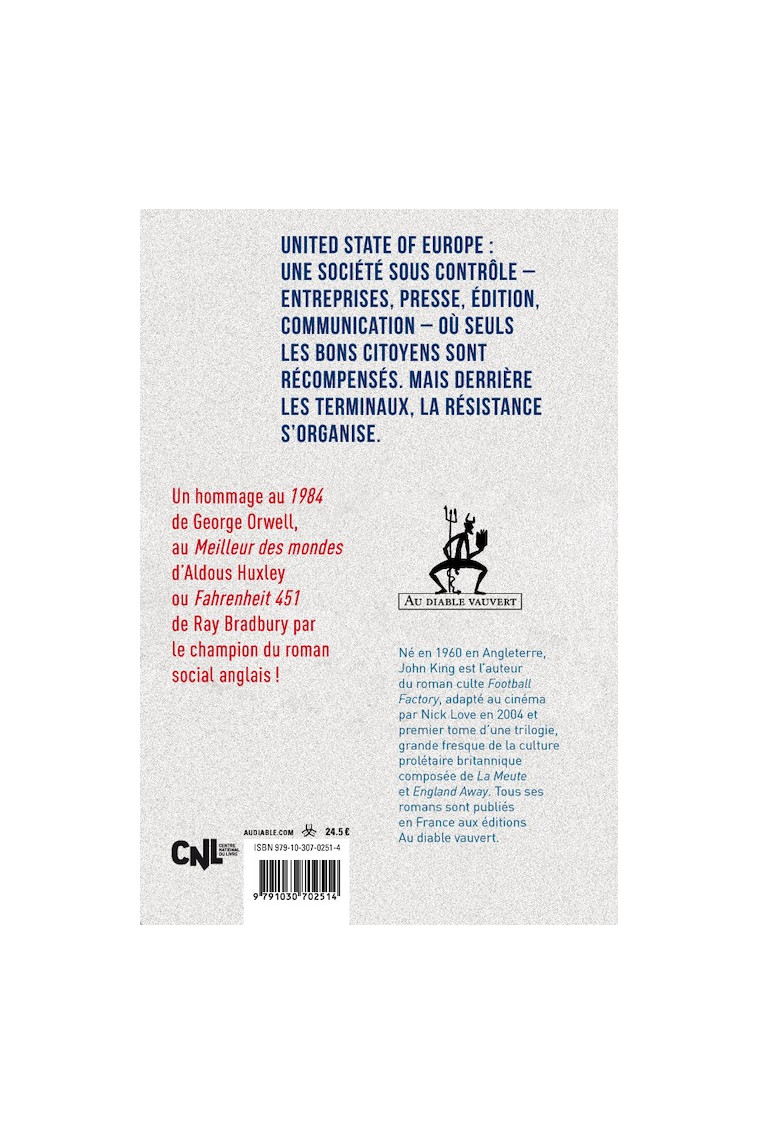 Anarchy in the USE - John King - DIABLE VAUVERT