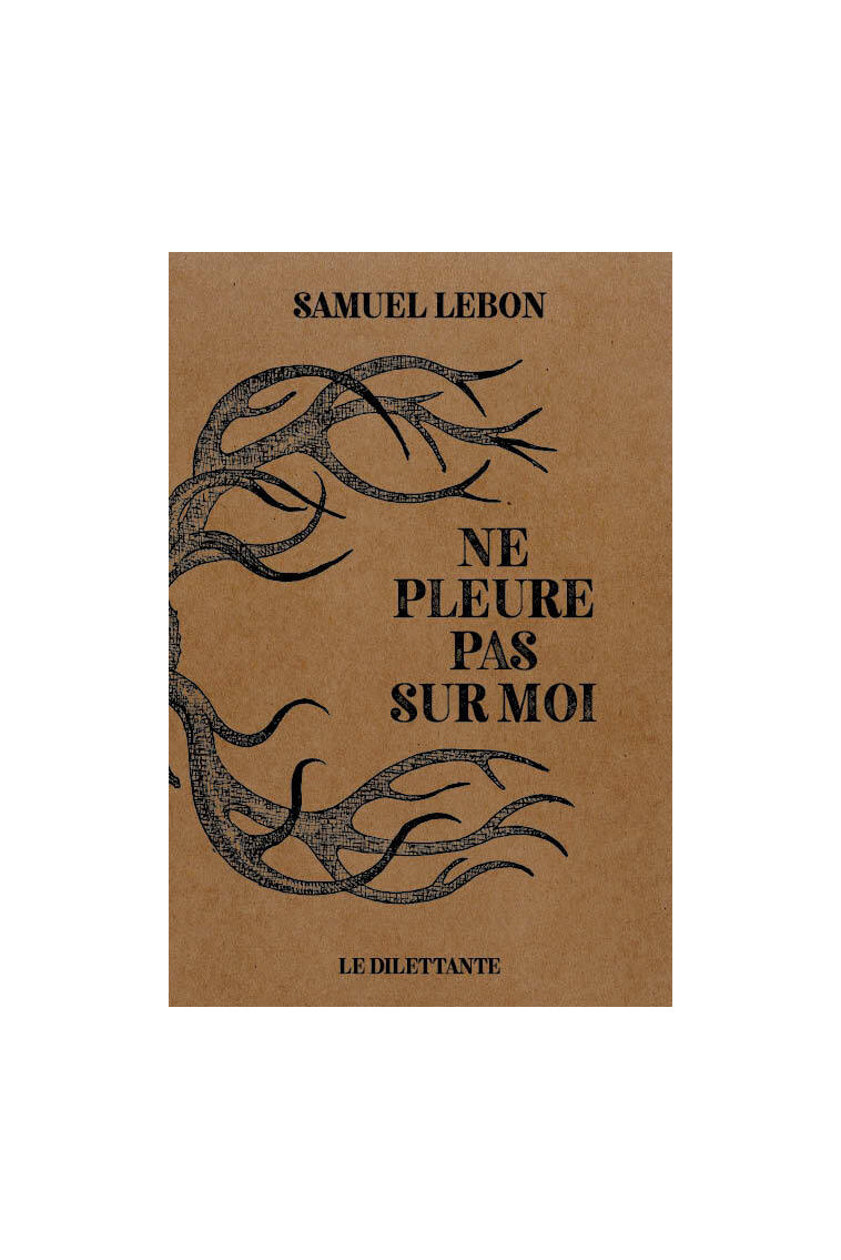 Ne pleure pas sur moi - Samuel LEBON - LE DILETTANTE