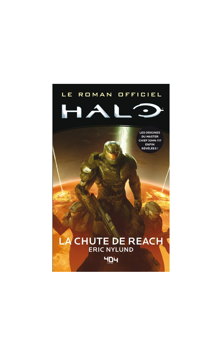 HALO - La Chute de Reach - Le roman officiel - Laurent Laget - 404 EDITIONS