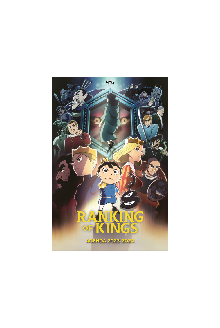 Agenda Ranking of Kings 2023-2024 -  Crunchyroll/Ranking of Kings - 404 EDITIONS