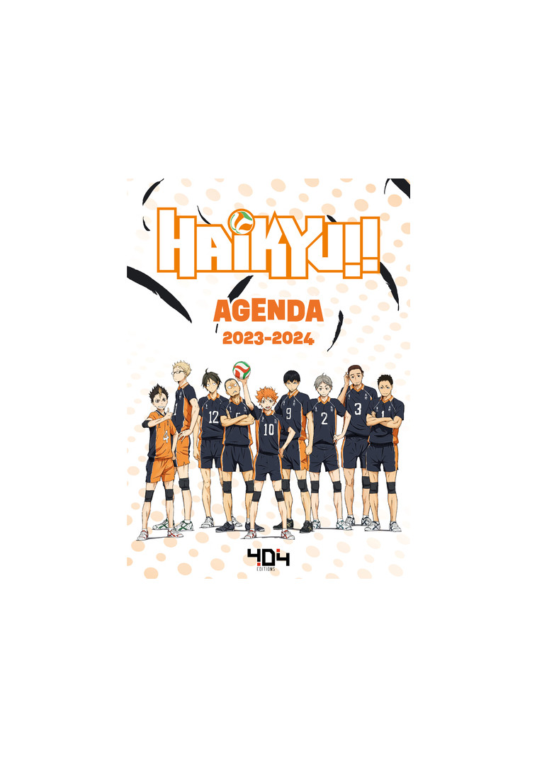 Agenda Haikyu!! 2023-2024 -  Crunchyroll/Haikyu!! - 404 EDITIONS