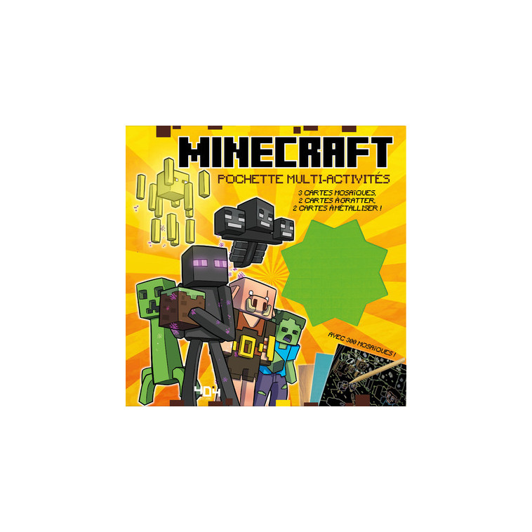 Minecraft - Ma pochette multi-activités - Arianna Sabella - 404 EDITIONS