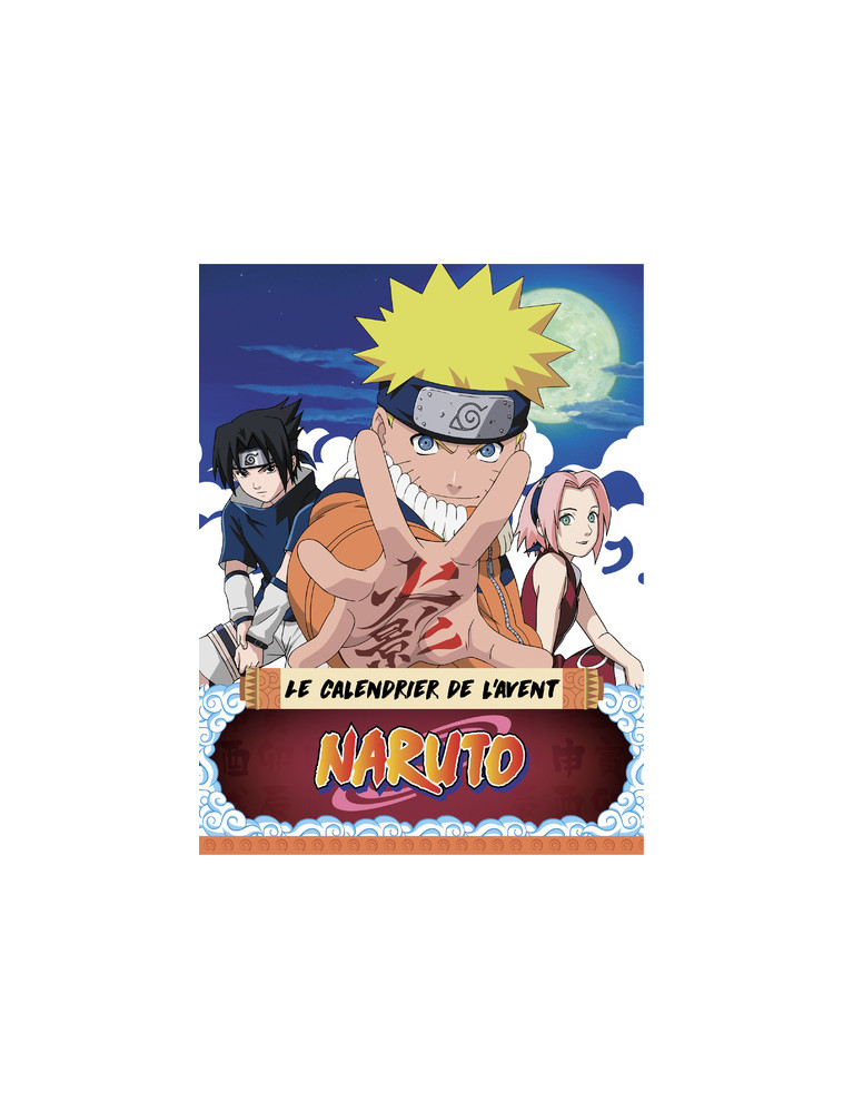 Naruto - Le calendrier de l'avent officiel 2023 -  MEDIATOON - 404 EDITIONS