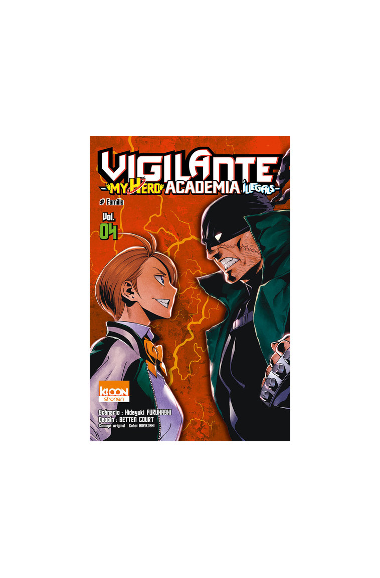 Vigilante - My Hero Academia Illegals T04 - Kohei Horikoshi - KI-OON