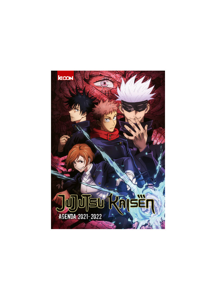 Agenda Jujutsu Kaisen 2021-2022 - Gege Akutami - KI-OON