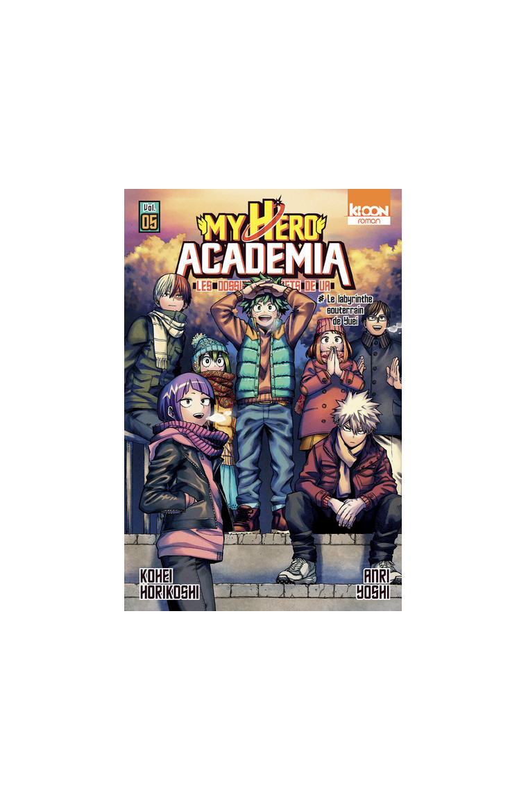 Roman My Hero Academia Les dossiers secrets de UA T05 - Kohei Horikoshi - KI-OON