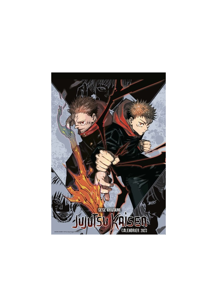 Calendrier Jujutsu Kaisen 2023 - Gege Akutami - KI-OON