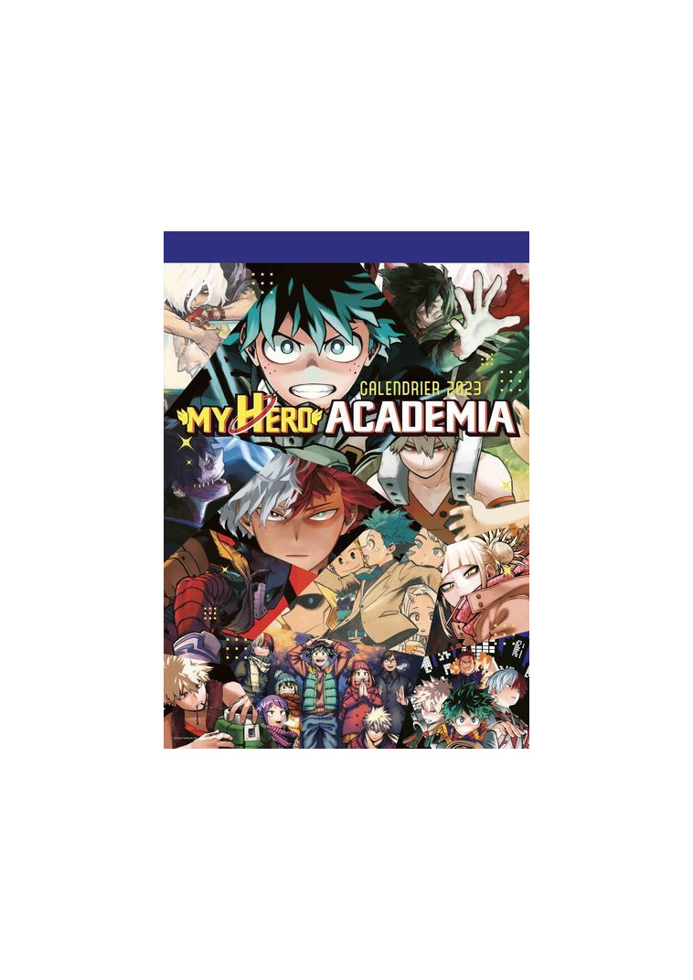 Calendrier My Hero Academia 2023 - Kohei Horikoshi - KI-OON