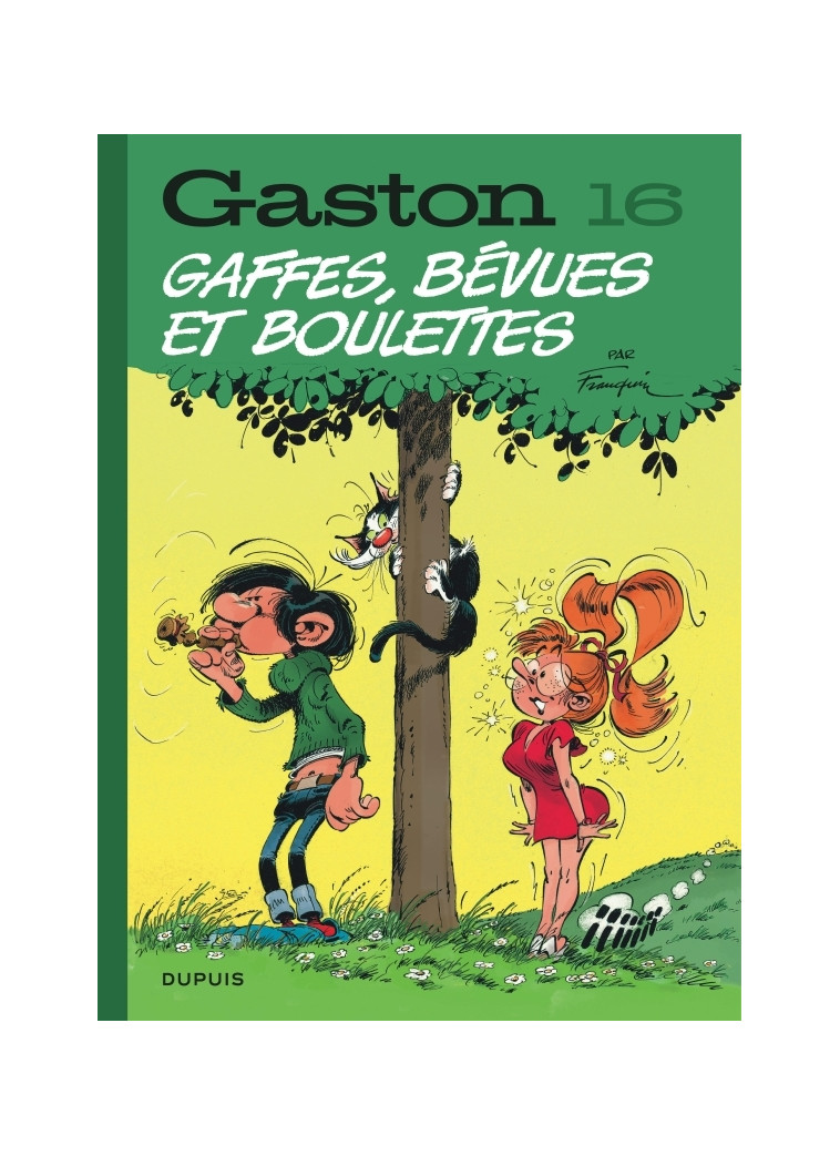 Gaston (édition 2018) - Tome 16 - Gaffes, bévues et boulettes -  Franquin - DUPUIS