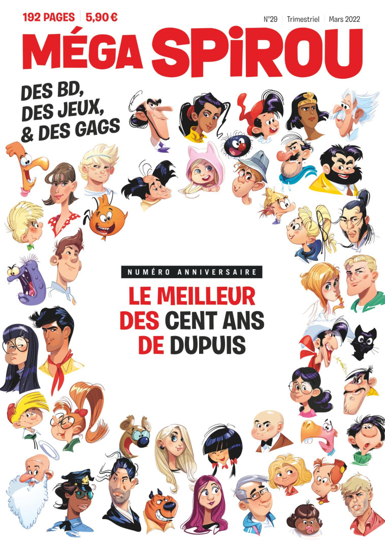 Méga Spirou Hors-Série - Méga Spirou Centenaire 1 -  Collectif - DUPUIS