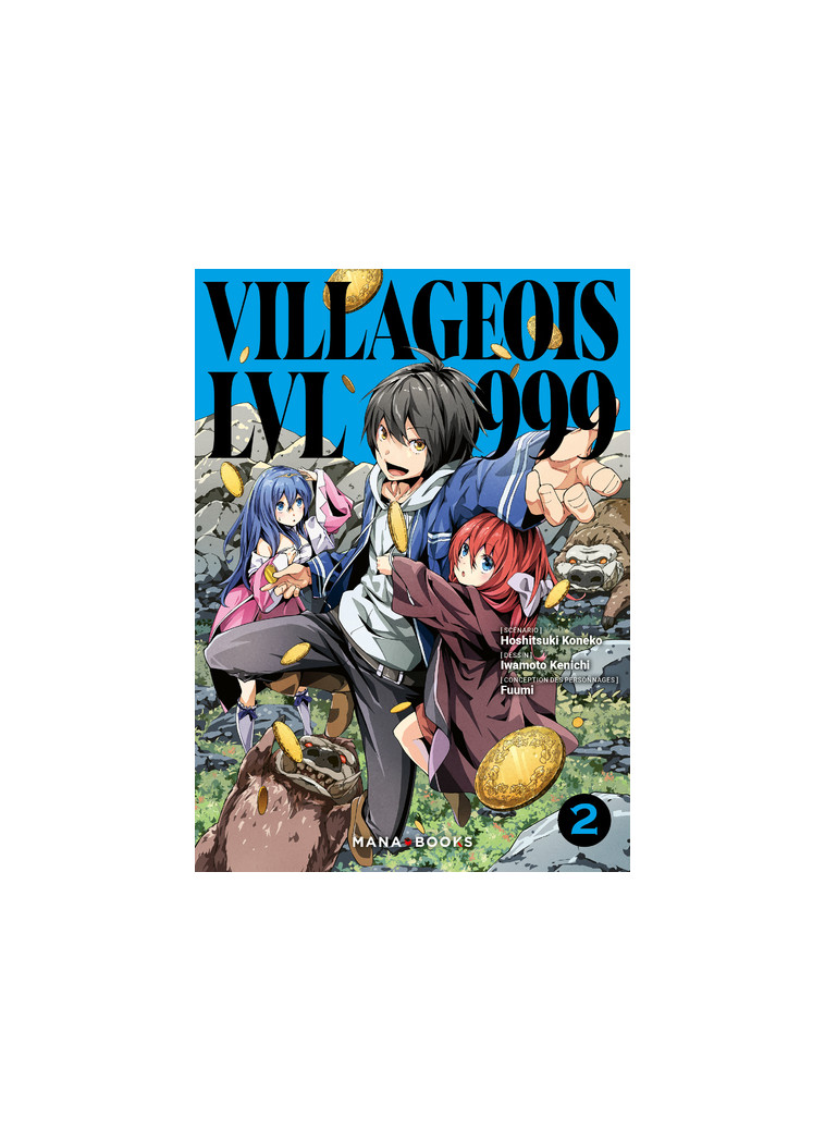 Villageois LVL 999 T02 - Hoshitsuki Koneko - MANA BOOKS