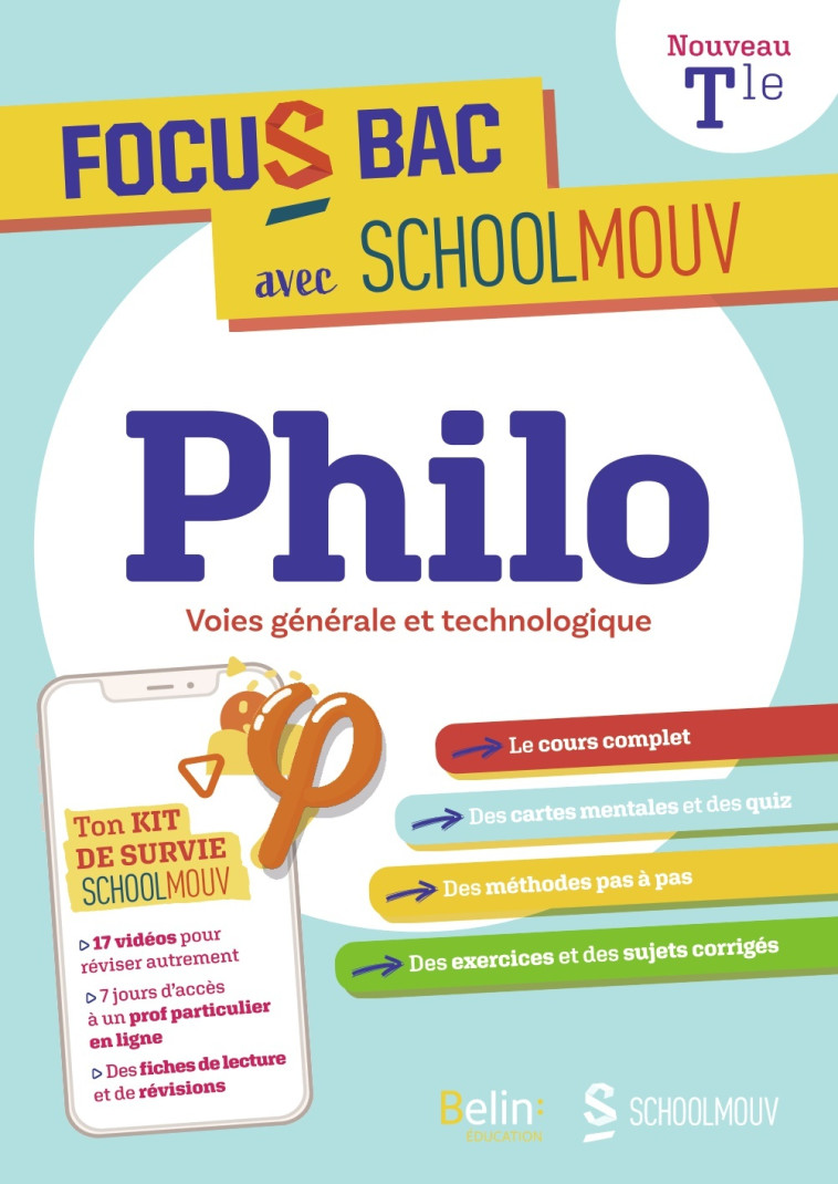 FOCUS BAC PHILOSOPHIE VOIES GENERALE ET TECHNOLOGIQUE - Damien Simon - BELIN EDUCATION