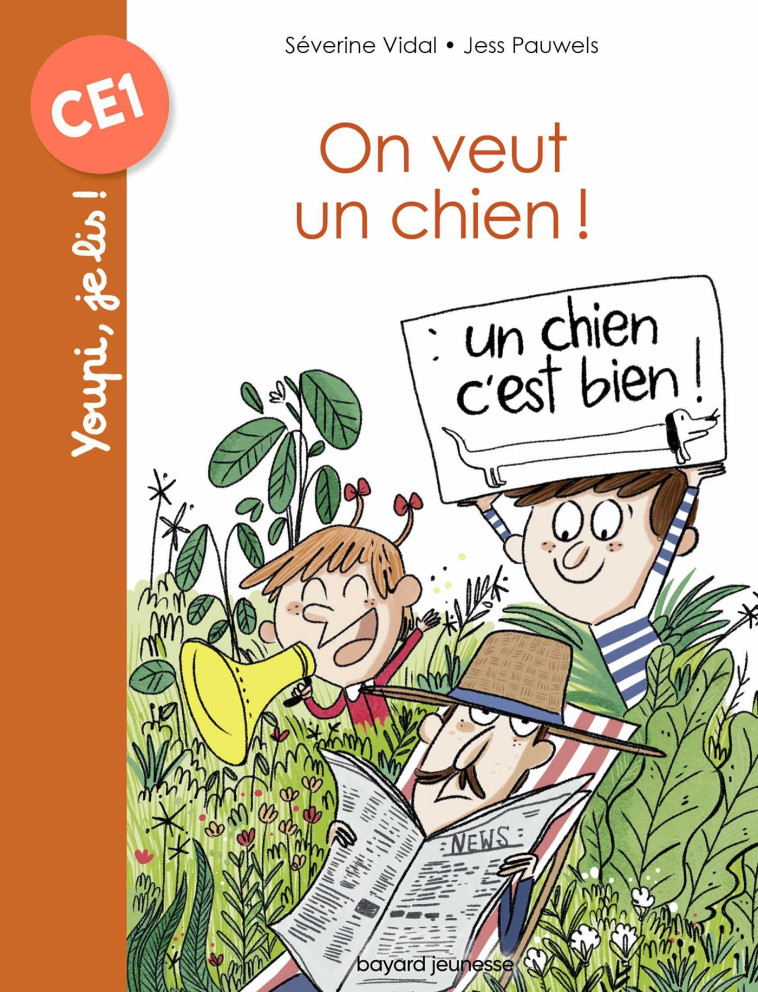 On veut un chien ! - Séverine Vidal - BAYARD JEUNESSE