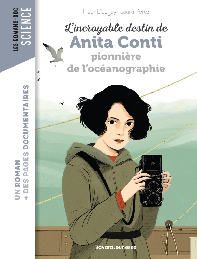 L'incroyable destin d'Anita Conti, pionnière de l'océanographie - LAURA PEREZ - BAYARD JEUNESSE