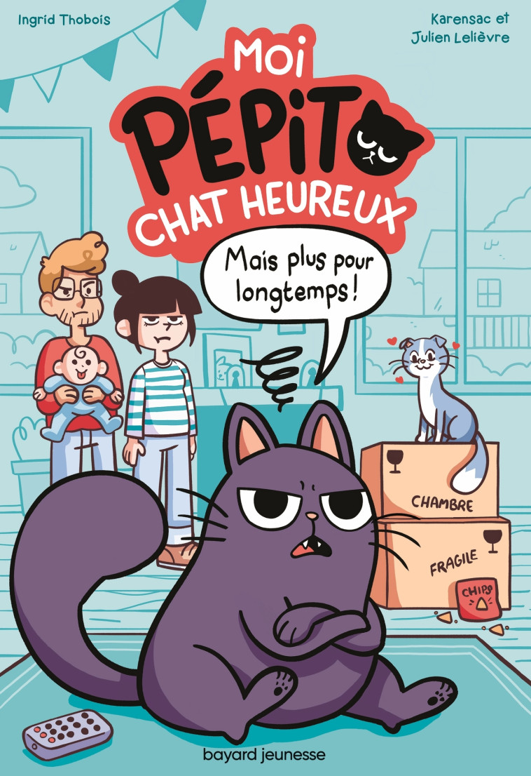 Moi, Pépito, chat heureux - Julien Lelievre - BAYARD JEUNESSE