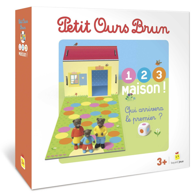 Jeu Petit Ours Brun - 1,2,3, Maison ! - Danièle Bour - BAYARD JEUNESSE