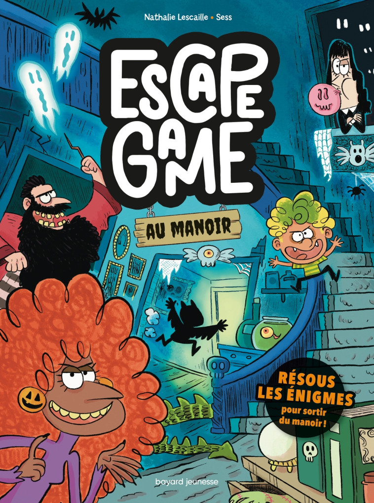 Escape game, Tome 01 - Nathalie Lescaille - BAYARD JEUNESSE