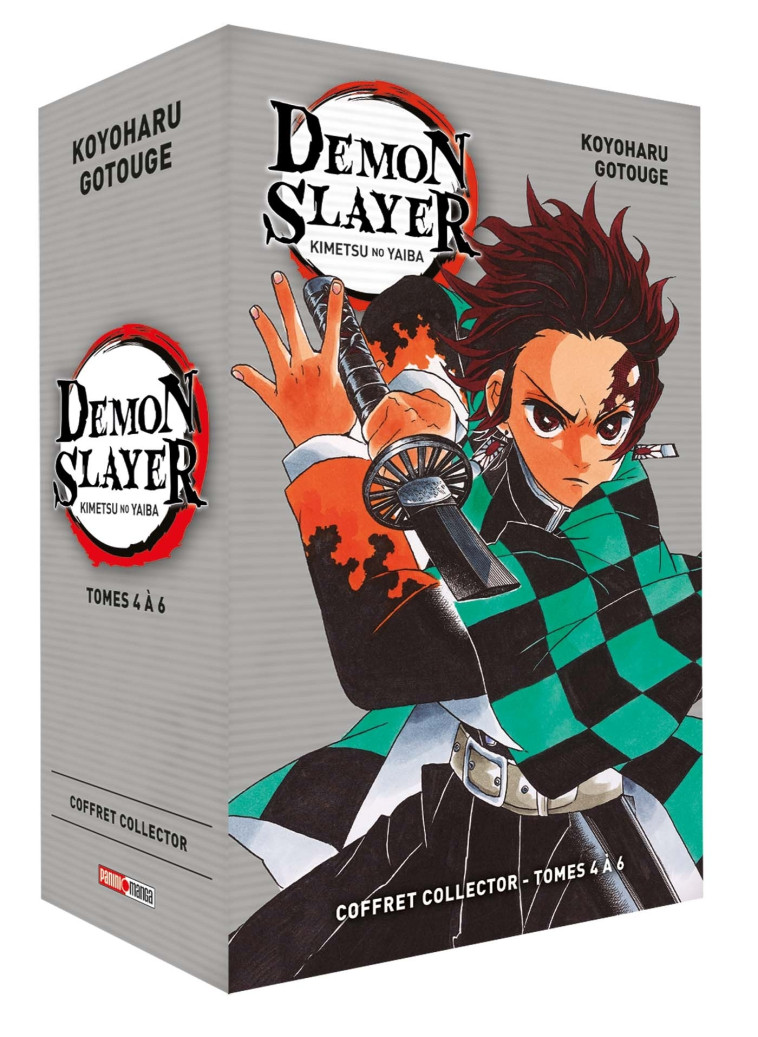 Coffret Demon Slayer T04 à T06 - XXX - PANINI