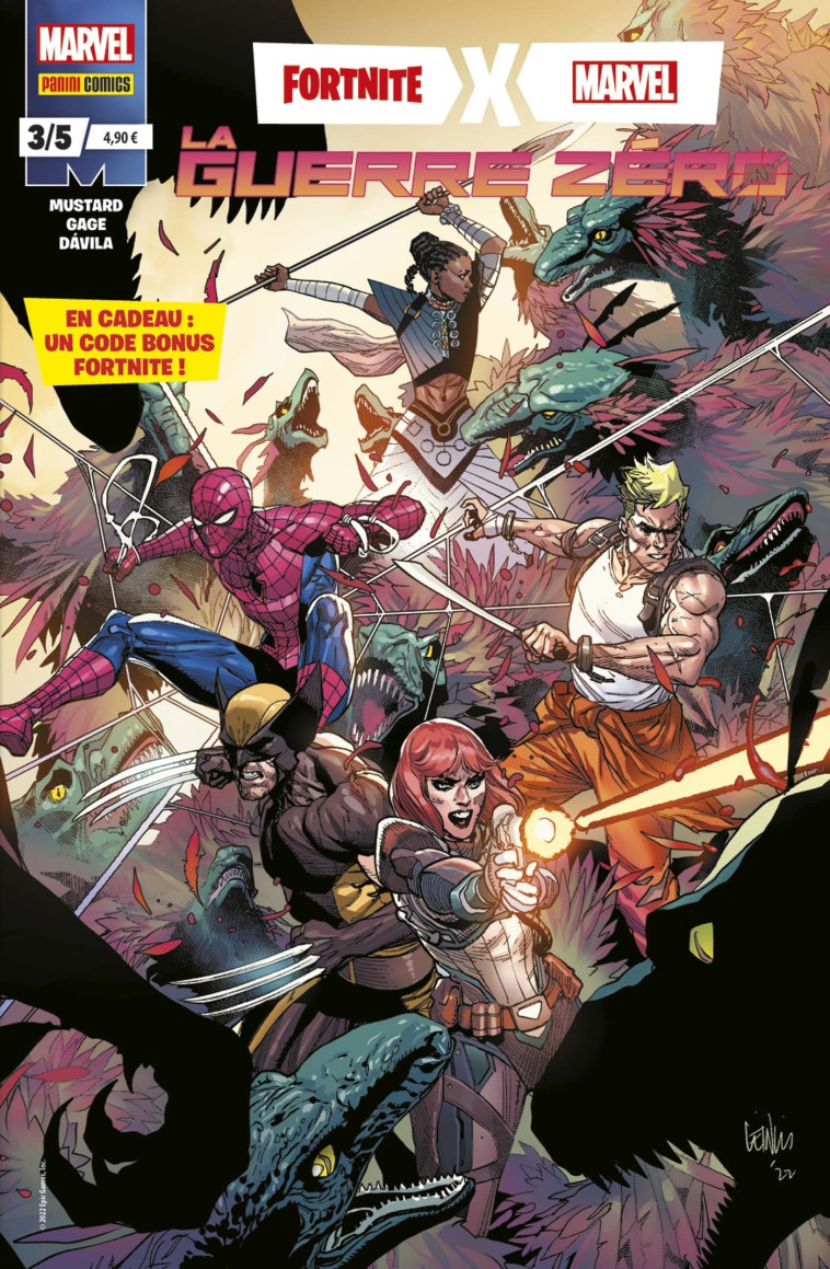 Fortnite x Marvel : La Guerre zéro N°03 - Christos Gage - PANINI COMICS F