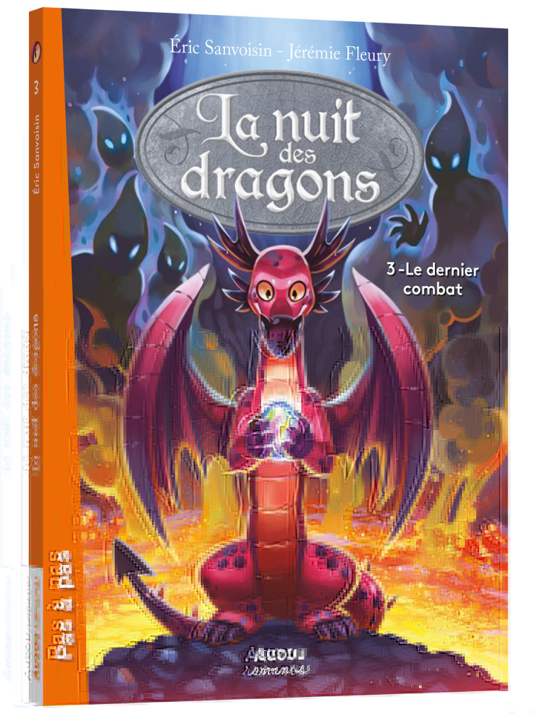 LA NUIT DES DRAGONS - TOME 3 - LE DERNIER COMBAT - Éric Sanvoisin - AUZOU