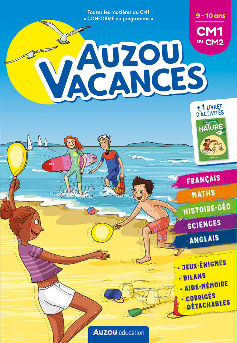 AUZOU VACANCES - DU CM1 AU CM2 - Bénédicte BAZAILLE SOLLE - AUZOU