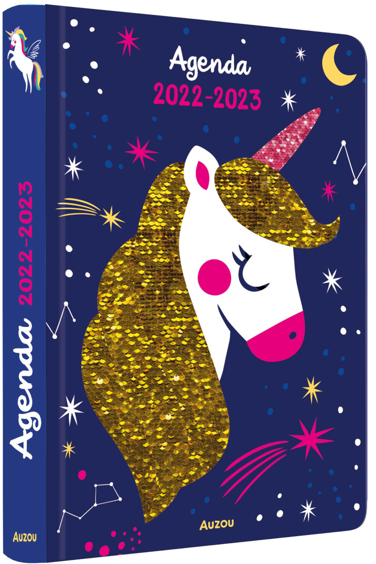 AGENDA SEQUINS LICORNE 2022-2023 - XXX - AUZOU